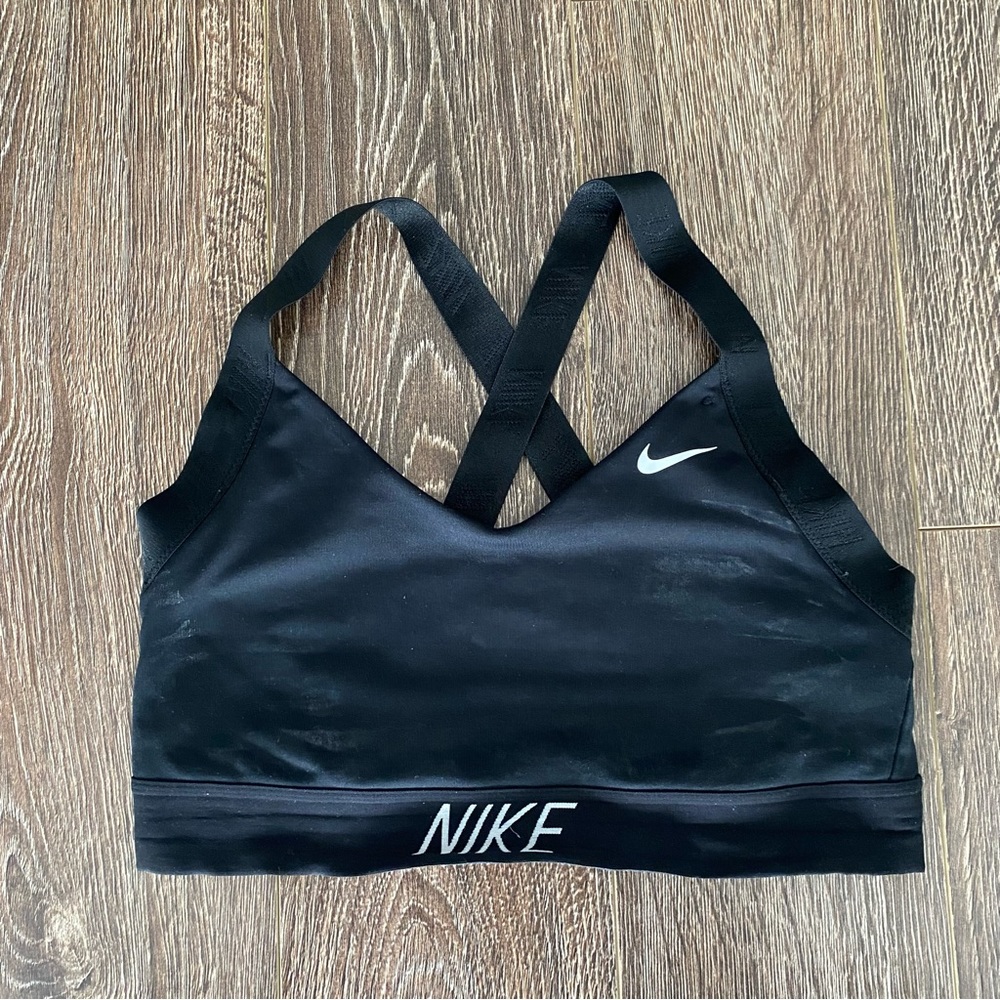 Nike Pro Indy Logo Sports Bra
